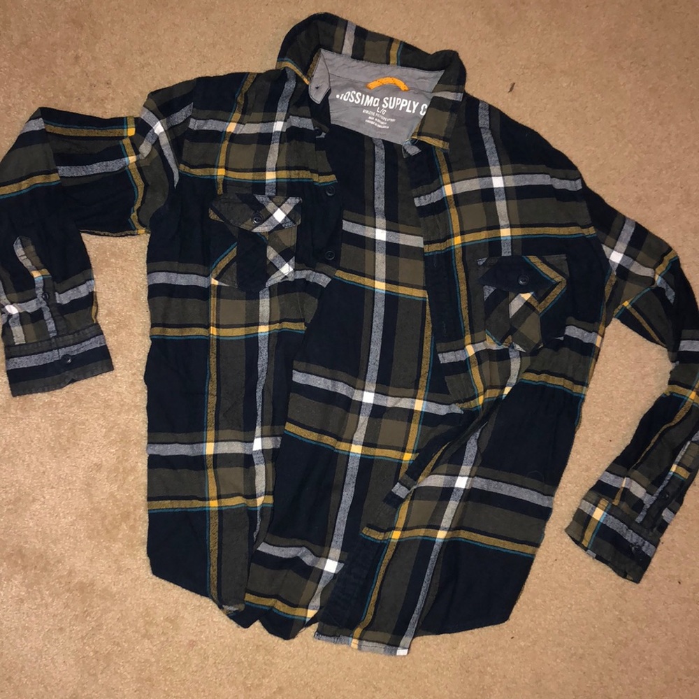 Black flannel